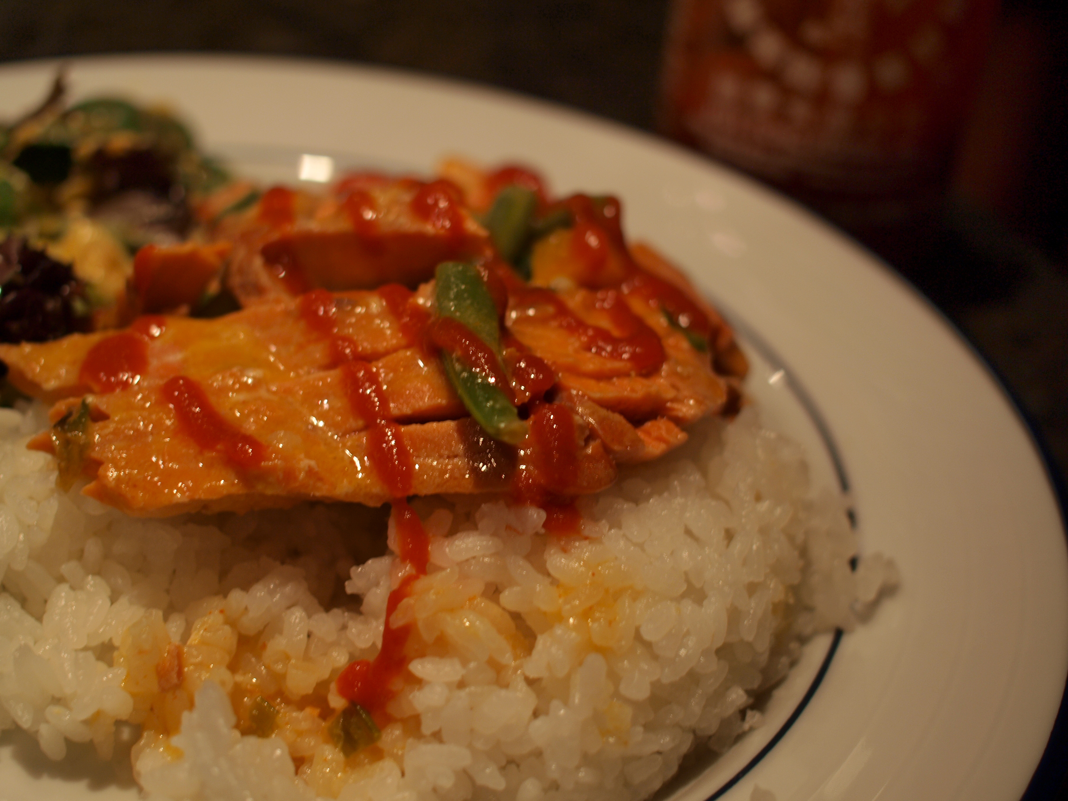 Salmon with Red Curry Sauce | Real Life Delicious